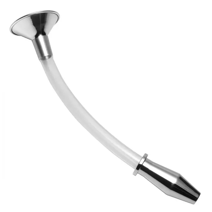 Male Sex Toys Master Series Stainless Steel Ass Funnel with Hollow Anal Plug Gaping Butt Plug Male Sex Toys Master Series Stainless Steel Ass Funnel with Hollow Anal Plug Gaping Butt Plug