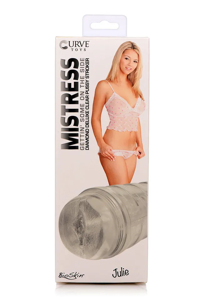 Male Sex Toys Mistress Julie Diamond Deluxe Clear Pussy Stroker Curve Toys Male Sex Toys Mistress Julie Diamond Deluxe Clear Pussy Stroker Curve Toys