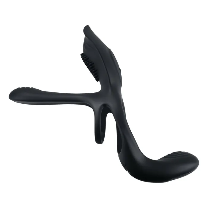 Male Sex Toys Playboy The 3 Way Cock Ring Black