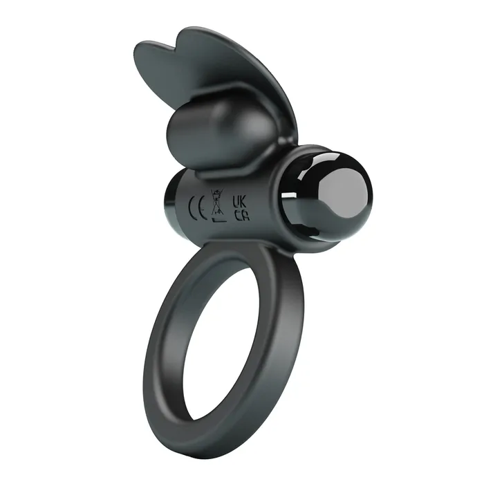 Male Sex Toys Pretty Love Vibrating Penis Ring Debonaire Black