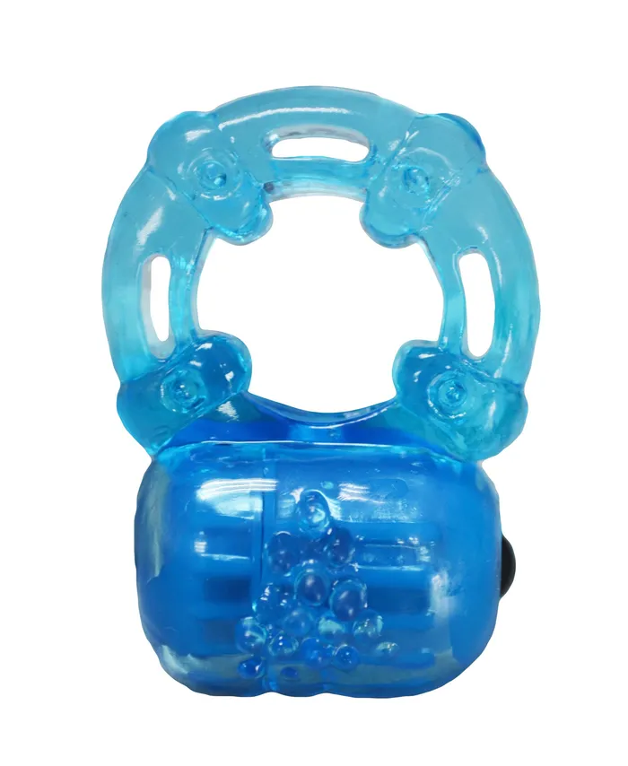 Male Sex Toys Reuseable Cock Ring Blue Top Cat Toys