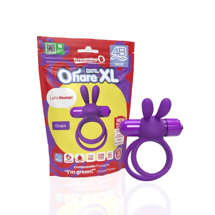 Male Sex Toys Screaming O 4b Ohare XL Grape Male Sex Toys Screaming O 4b Ohare XL Grape