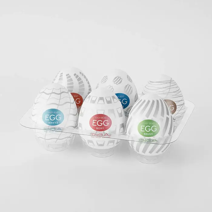 Male Sex Toys Tenga Tenga EGG New Standard 6 Pack Variety Pack