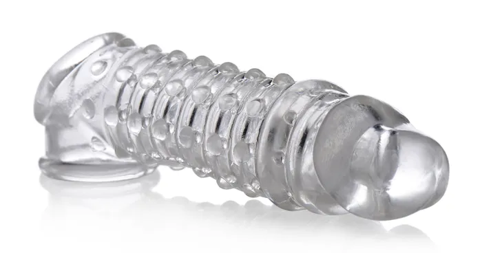 Male Sex Toys XR Brands 15 Inch Penis Enhancer Sleeve Clear