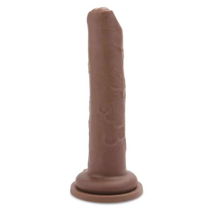 Me You Us Dildos Ultra Uncut 8 Inch Caramel Cock