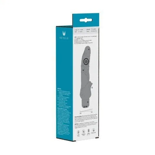 Me You Us Viking Realistic Vibrator Purple Me You Us Vibrators