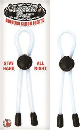 Nasstoys Dildos Mack Tuff Adjustable Silicone Cock TieClear