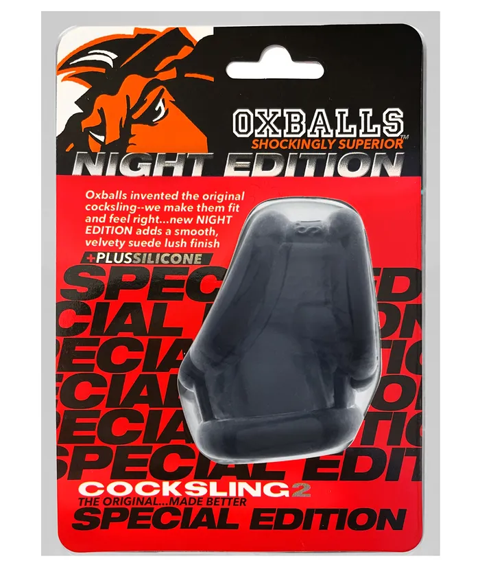 Oxballs Anal Cocksling2 Night Black Oxballs Anal Cocksling2 Night Black