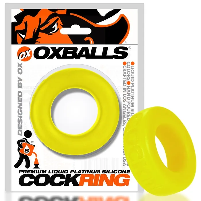 OXBALLS Dildos COCKT cockring ACID YELLOW