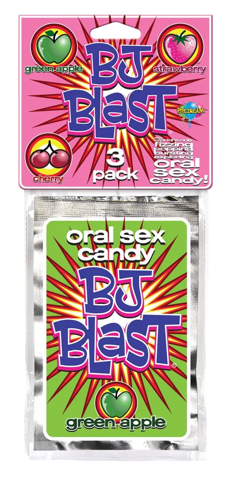 Pipedream Male Sex Toys Experience Sensational Oral Pleasure with BJ Blast 3Pack