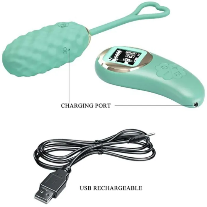 Pretty Love Female Sex Toys Vivian Remote Control Vibrating Egg Turquoise Pretty Love Female Sex Toys Vivian Remote Control Vibrating Egg Turquoise