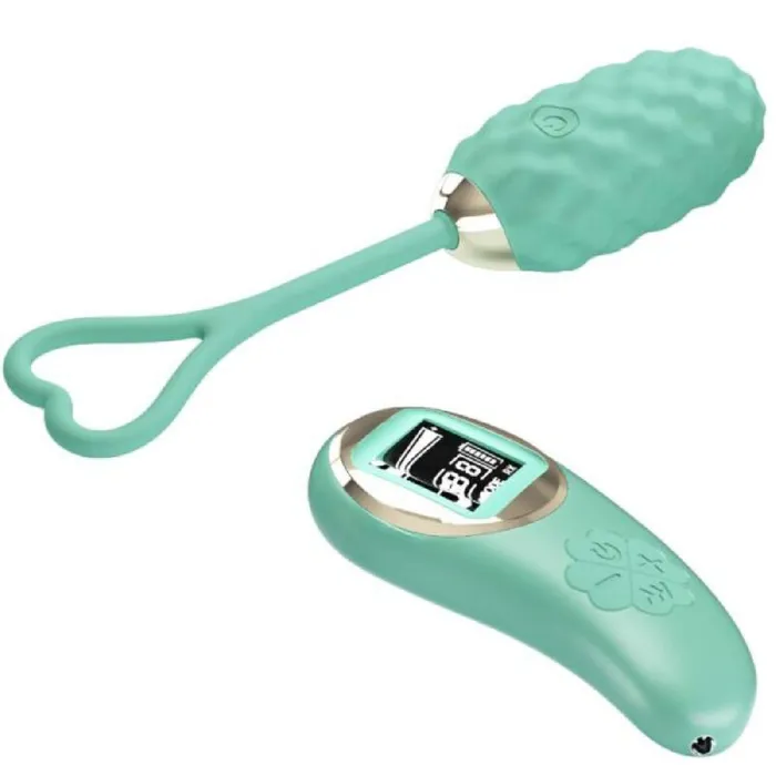 Pretty Love Female Sex Toys Vivian Remote Control Vibrating Egg Turquoise Pretty Love Female Sex Toys Vivian Remote Control Vibrating Egg Turquoise