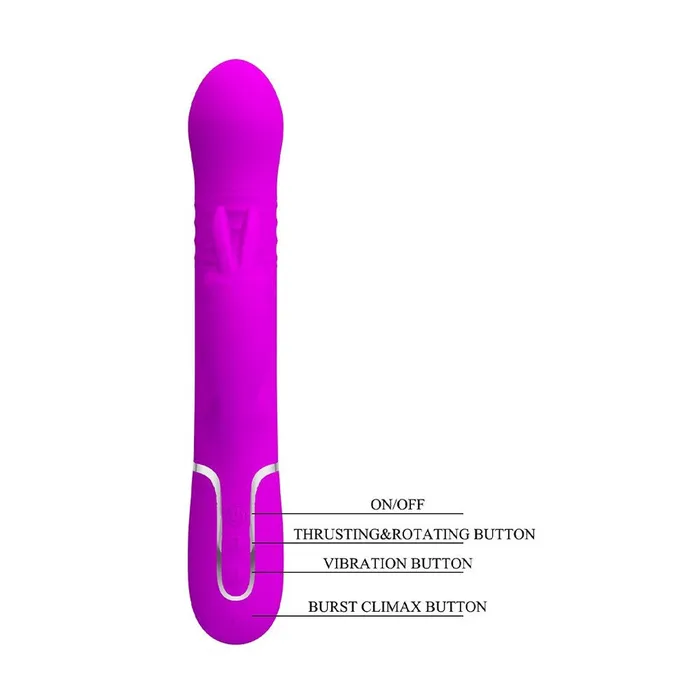 Pretty Love Vibrators Pretty Love Coale Rechargeable Rabbit Vibrator Pretty Love Vibrators Pretty Love Coale Rechargeable Rabbit Vibrator
