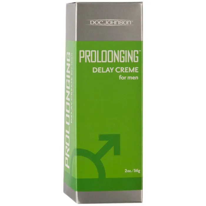 Proloonging Delay Cream for Men 2 Oz Boxed Doc Johnson Female Sex Toys