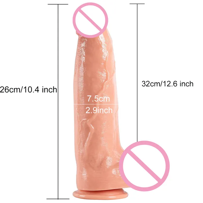 Realistic Black Dildo Butt Plug Huge Silicone Anal Dildo Suction Cup Sex Toys Domlust Anal
