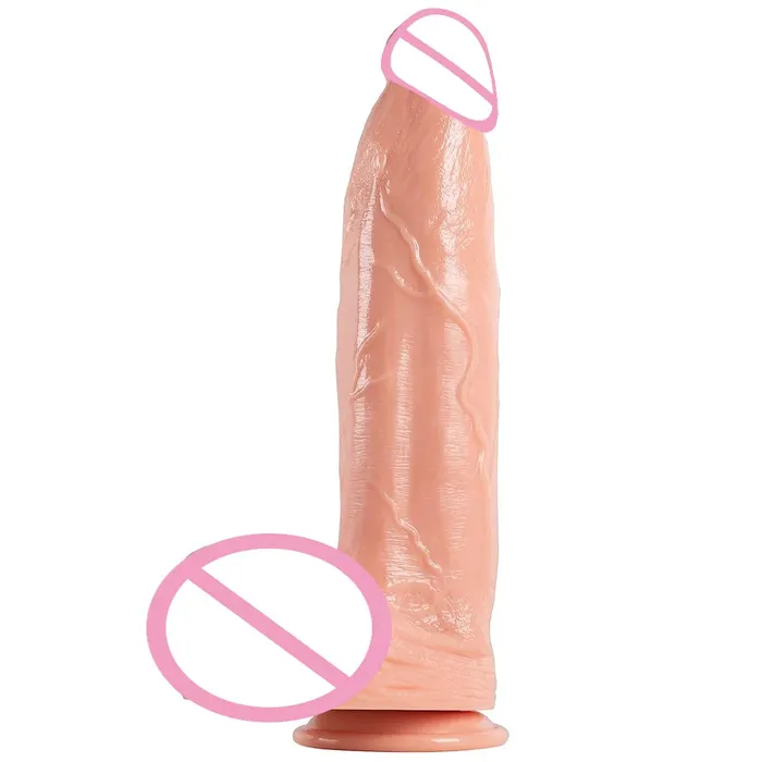 Realistic Black Dildo Butt Plug Huge Silicone Anal Dildo Suction Cup Sex Toys Domlust Anal