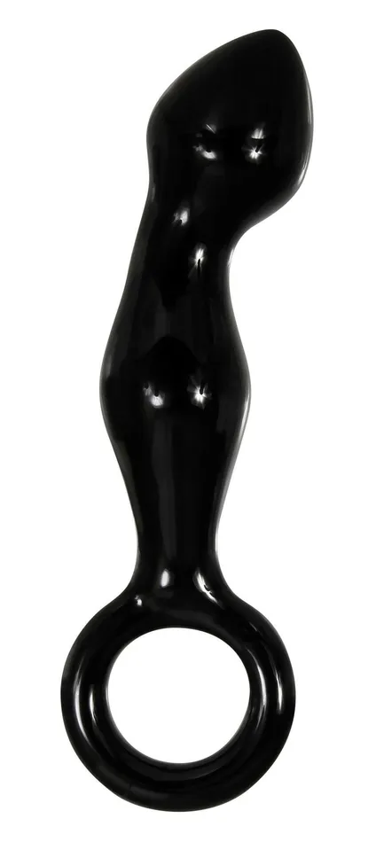 Sale Specials Anal Adams Glass Prostate Massager Black