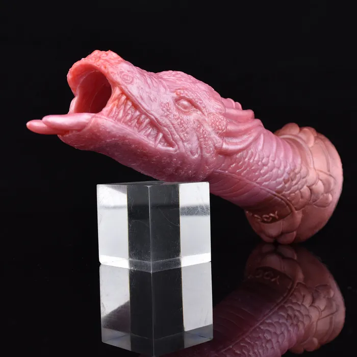 Samael Dragon Penis Sleeve Hollow Cock Extender DirtyToyz Male Sex Toys