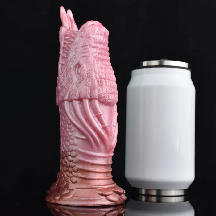 Samael Dragon Penis Sleeve Hollow Cock Extender DirtyToyz Male Sex Toys