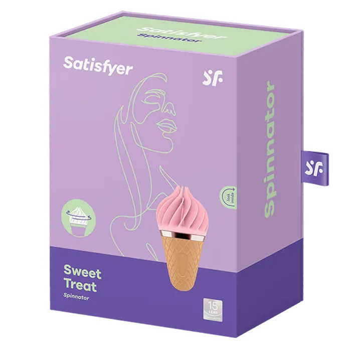 Satisfyer Vibrators Sweet Treat PinkBrown