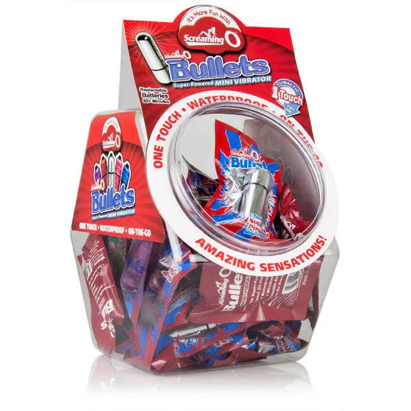 Screaming O Bullets 40 Piece Fishbowl Assorted Colors Screaming O Couples Screaming O Bullets 40 Piece Fishbowl Assorted Colors Screaming O Couples