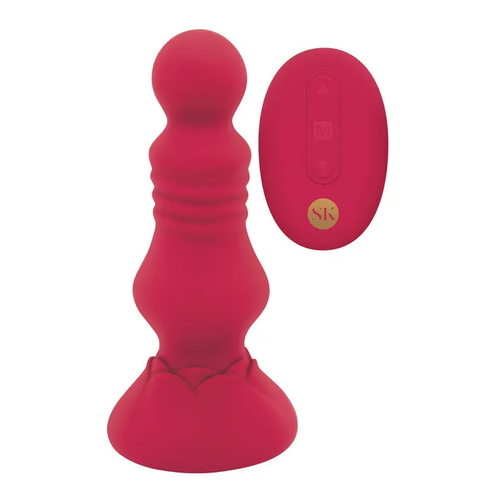 Secret Kisses Remote Floret Vibrating Butt Plug Secret Kisses Anal
