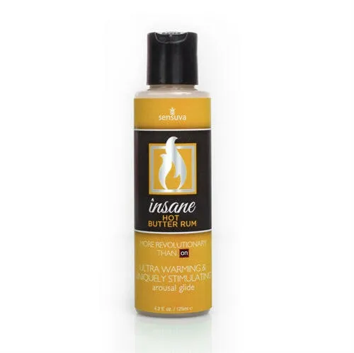 Sensuva Vibrators Insane Personal Moisturizer Hot Butter Rum 42 Oz