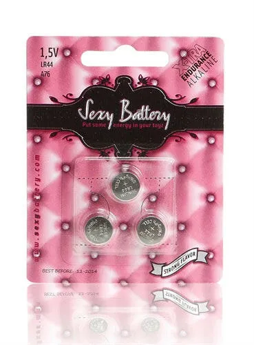 Sexy Battery LR44 3 Pack Sexy Batteries Enhancers