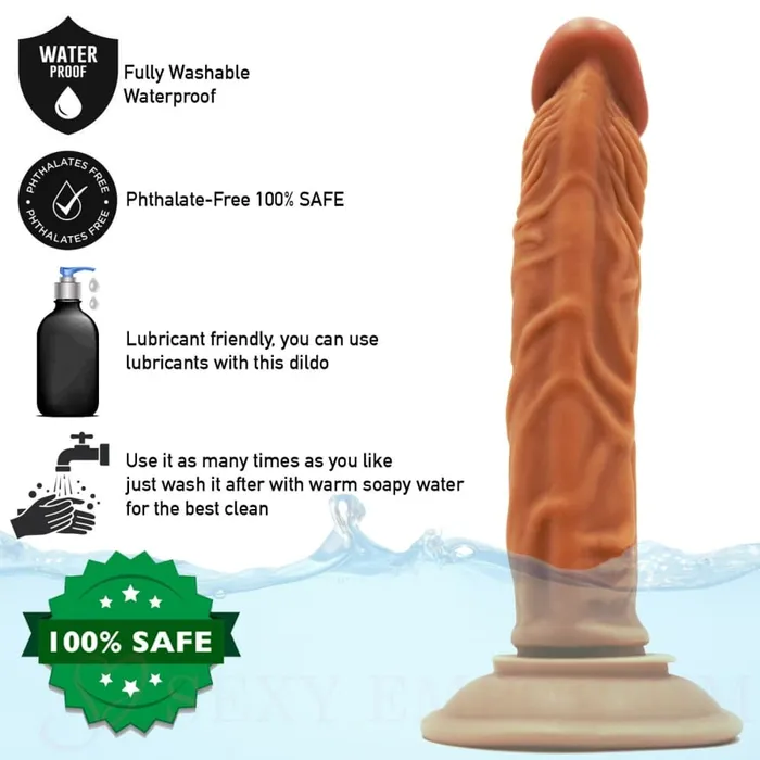Sexy Emporium Anal Primed Anal Dildo Brown