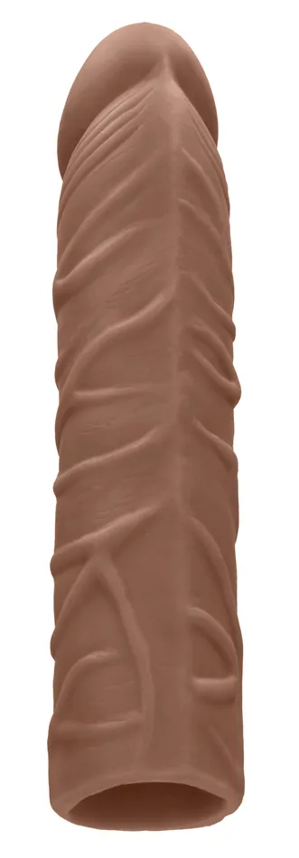 Shots RealRock Male Sex Toys 7 Inch Penis Sleeve Tan Shots RealRock Male Sex Toys 7 Inch Penis Sleeve Tan