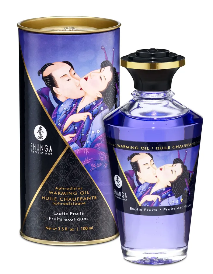 Shunga Female Sex Toys Shunga Aphrodisiac Warming Oil Exotic Fruits