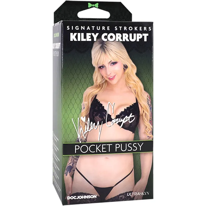 Signature Strokers Kiley Corrupt Pocket Pussy Doc Johnson Male Sex Toys