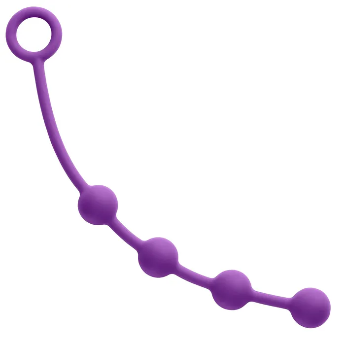 Silicone Anal Bead Small Plum Cloud 9 Novelties Male Sex Toys