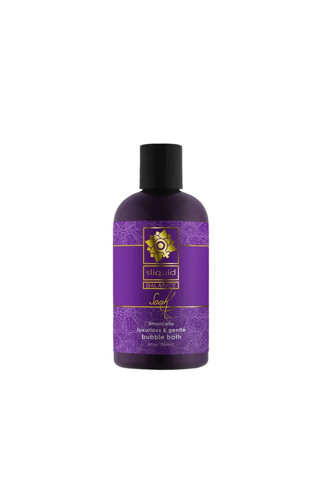 Sliquid Soak Luxurious and Gentle Bubble Bath Limoncello 85 Oz Sale Vibrators