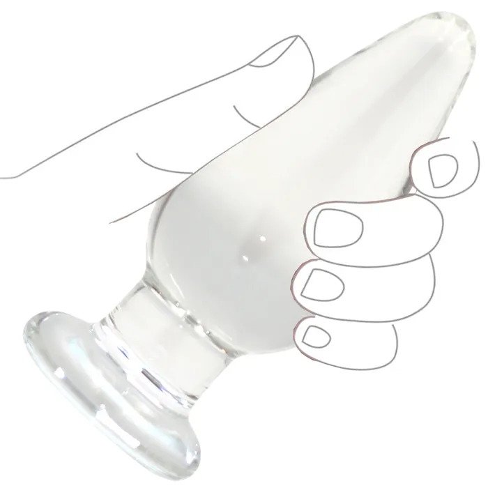 The Ultimate Glass Butt Plug Sexy Emporium Anal