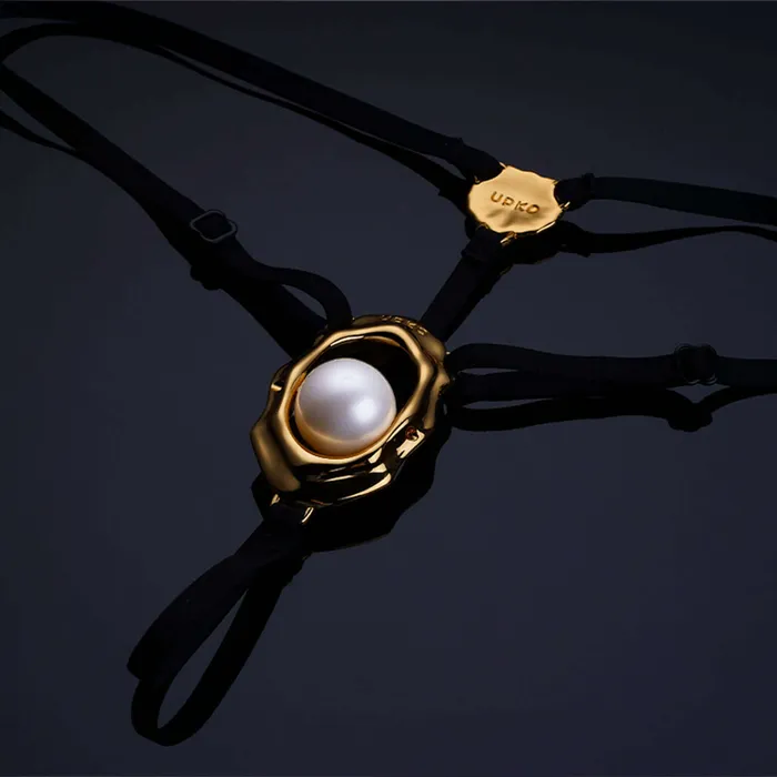 UPKO Female Sex Toys Moist Eyes Gstring Clitoral Jewelry With Bead Stimulator