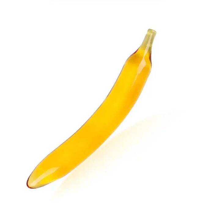 VeganToys Dildos Banana Glass Dildo