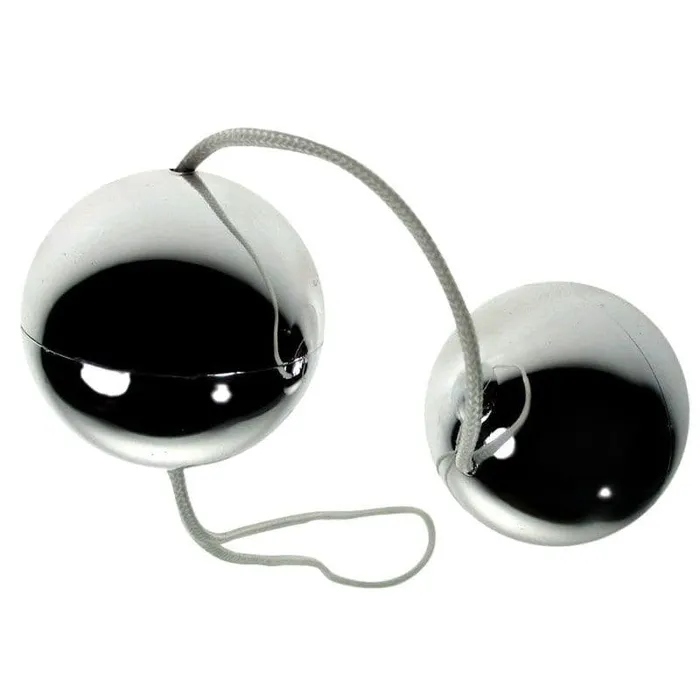Vibratone Silver Duo Balls Seven Creations Dildos