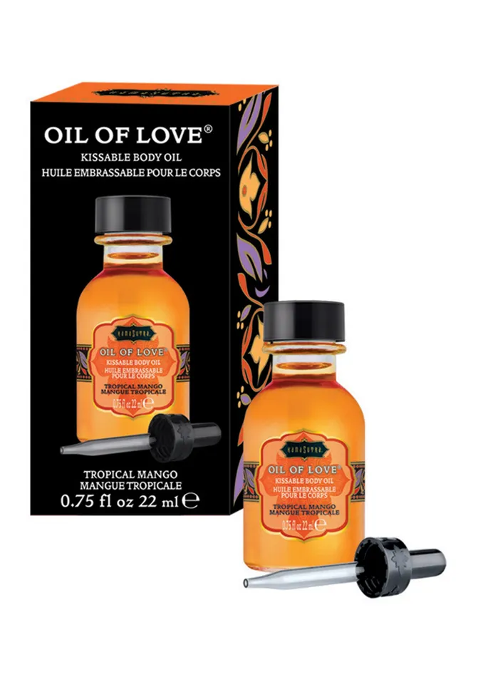 Vibrators Kama Sutra Oil of Love Tropical Mango 075 Fl Oz 22 ml Vibrators Kama Sutra Oil of Love Tropical Mango 075 Fl Oz 22 ml