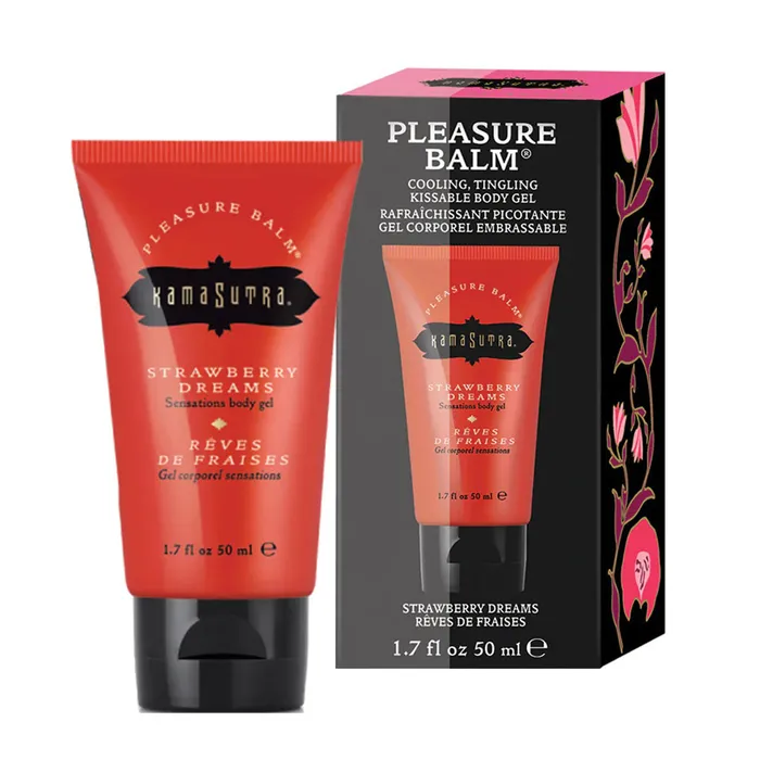 Vibrators Kama Sutra Pleasure Balm Sensations Strawberry Dreams