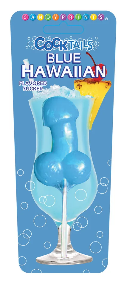 Vibrators Little Genie Blue Hawaiian Cocktail Sucker