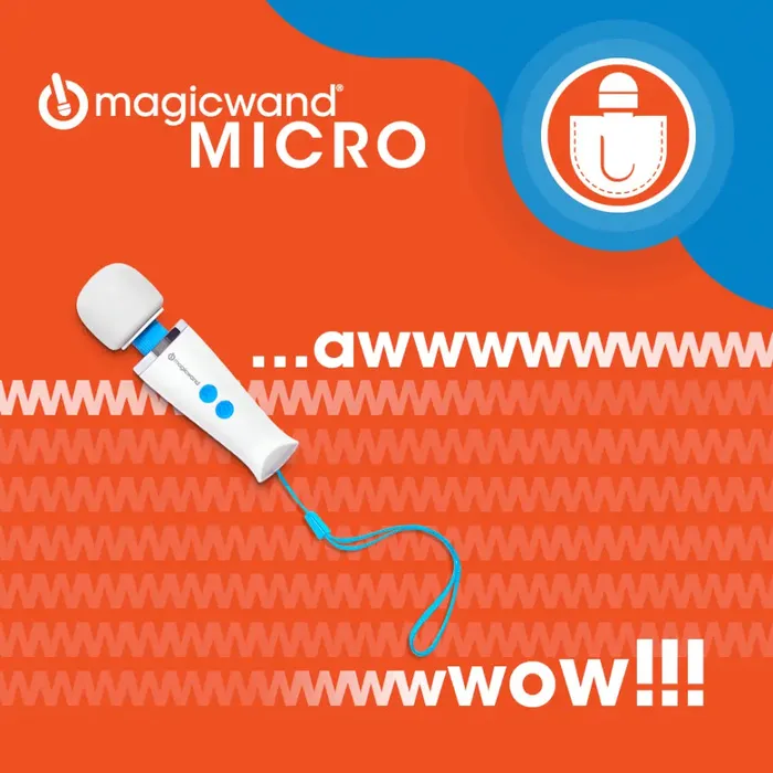 Vibrators Magic Wand Magic Wand Micro Travel Vibrator