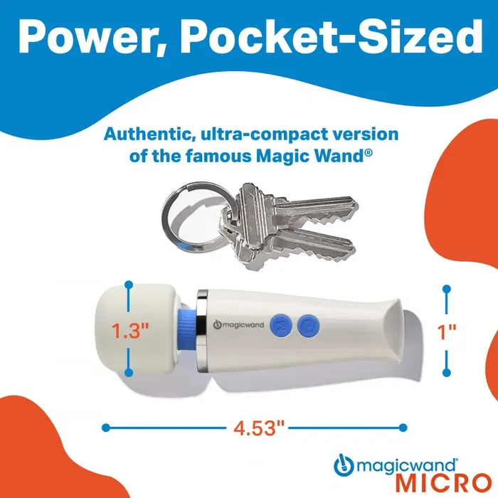 Vibrators Magic Wand Magic Wand Micro Travel Vibrator