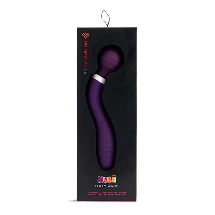Vibrators Nu Sensuelle Nu Sensuelle Nubii Lolly Wand Massager Purple Vibrators Nu Sensuelle Nu Sensuelle Nubii Lolly Wand Massager Purple