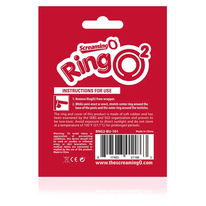 Vibrators Ringo 2 Blue Screaming O Vibrators Ringo 2 Blue Screaming O