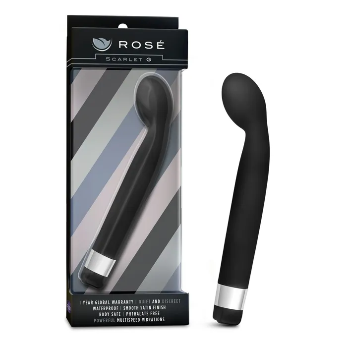 Vibrators Rose Scarlet G Black Blush Novelties