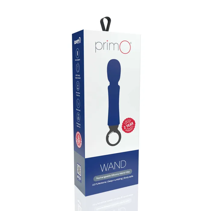 Vibrators Screaming O Primo Wand Rechargeable Vibe Blueberry Vibrators Screaming O Primo Wand Rechargeable Vibe Blueberry