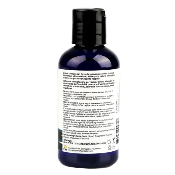 Vibrators Waterslide Personal Moisturizer 4 fl oz 118 ml Earthly Body