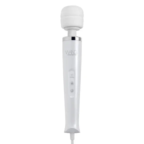 Wand Essentials Vibrators 10 Speed Wand Vibrator and Nuzzle Tip Massage Kit Wand Essentials Vibrators 10 Speed Wand Vibrator and Nuzzle Tip Massage Kit
