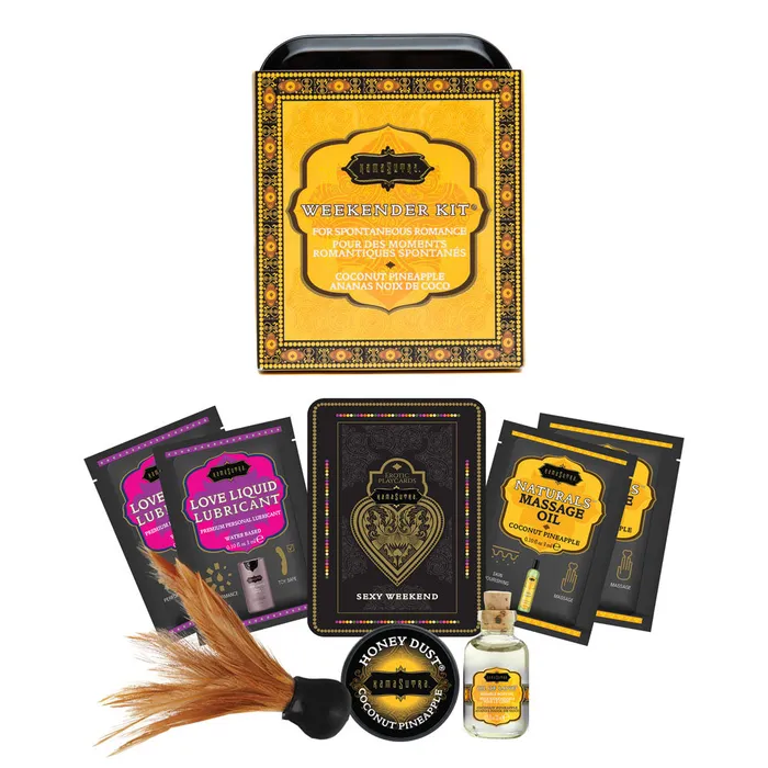 Weekender Kit Coconut Pineapple Kama Sutra Couples